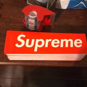 100 Supreme bogo stickers